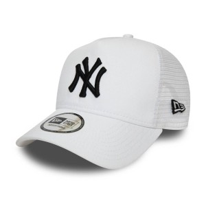 NEW ERA - Czapka "New York Yankees Clean White Trucker"  