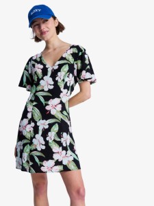 ROXY  - Sukienka Damska "Fresh Breeze Mini - Short Sleeve Dress"  ERJWD03943