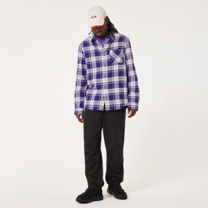 OAKLEY  - Koszula Męska "Podium Plaid LS Flannel" F0A402573-9MX