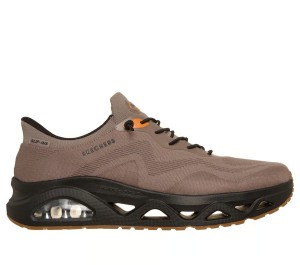 SKECHERS - Buty Męskie "Skechers Slip-ins UNO Glide Step - Air Gliders" 183421/BRBK
